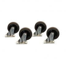 Roues robustes pour flight cases et trolleys